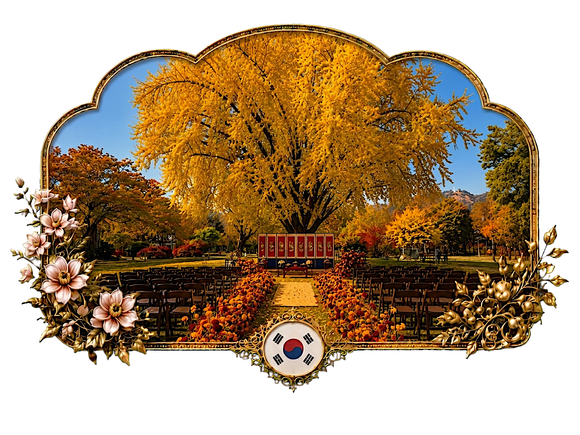 Gyeongbokgung Palace in autumn